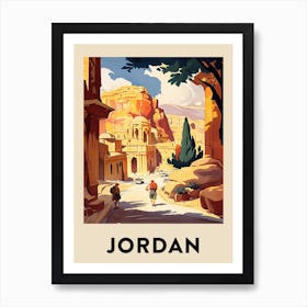 Jordan 3 Vintage Travel Poster Art Print