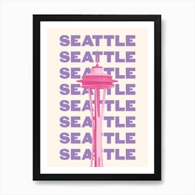 Seattle Space Needle Art Print