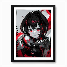 Anime girl Art Print