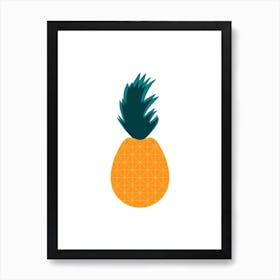 Geometric Pineapple Art Print