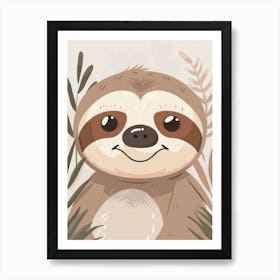 Sloth 4 Art Print