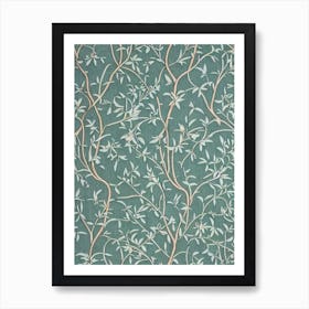 Ironwood tree Vintage Botanical Art Print