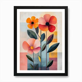 Flowers In A Vase 68 Art Print