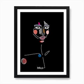 mmvce portrait 19 Art Print