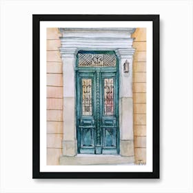 Ancient Door Art Print