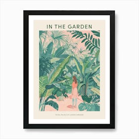 In The Garden Poster Royal Palace Of Laeken Gardens Belgium 1 Art Print