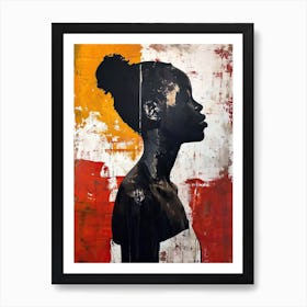 Tribal Dance |The African Woman Series 1 Art Print