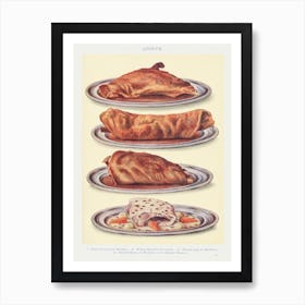 Joints Roast Haunch Of Mutton Art Print