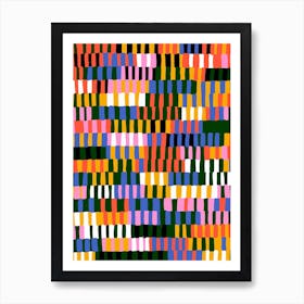 Bright Mosaic Art Print