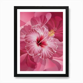 Hibiscus Flower 10 Art Print