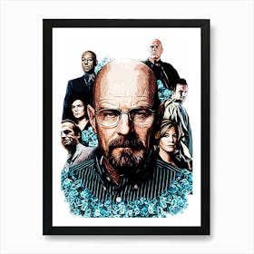 Breaking Bad Poster movie Art Print