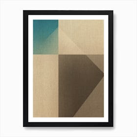 Trigonale 9 Art Print