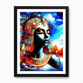 Cleopatra Portrait Artwork 39 Art Print