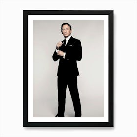 Daniel Craig james bond 2 Art Print