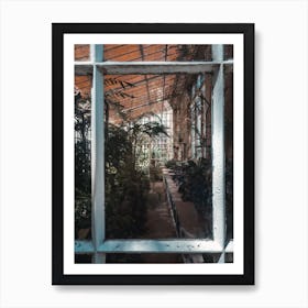 Vintage Greenhouse Art Print