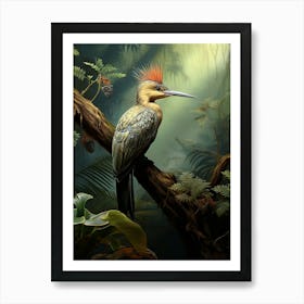 Winged Sunlight: Sunbittern Wall Art Art Print