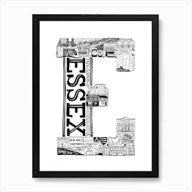 Essex Art Print