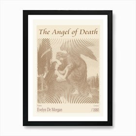 The Angel Of Death – Evelyn De Morgan (1880) Art Print