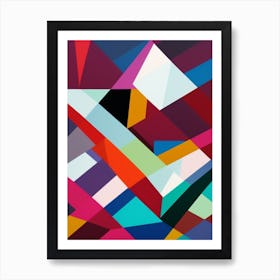 Abstract Geometry IV Art Print