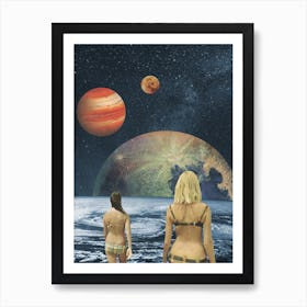 Celestial Bodies Art Print