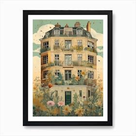 House Of Flowers  1 Art Print