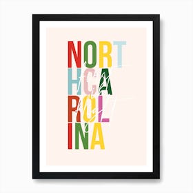 North Carolina First Flight Color Art Print