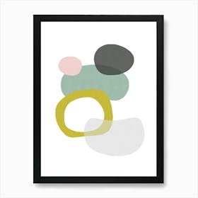 Expressive curves 2 Art Print