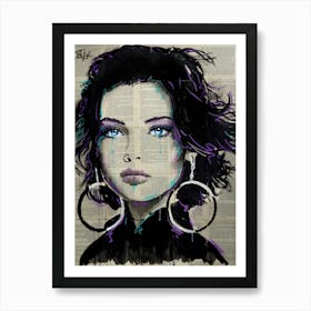 Hoops Art Print