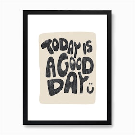 Have a nice day – Acid smiley typography art print – Rocket Jack