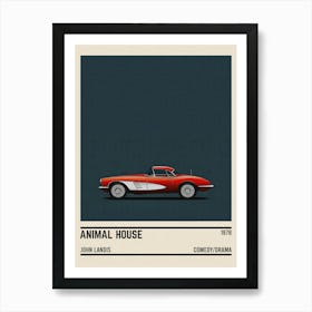 Animal House Movie Car Art Print