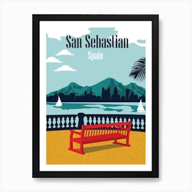 San Sebastian, Spain Art Print