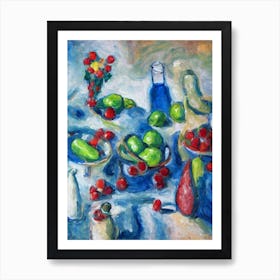 Pepino 2 Dulce Classic Fruit Art Print