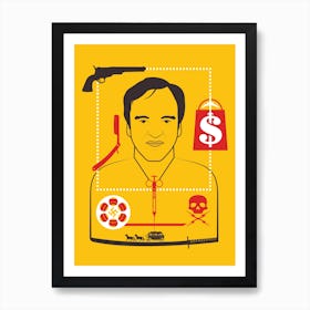 Tarantino Directors Cut Art Print