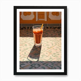 Iced Coffee 2 Art Print