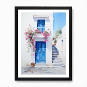 Blue Door 7 Art Print