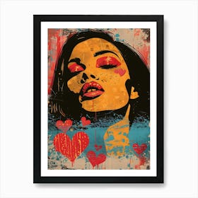 Love, Vibrant Pop Art Art Print