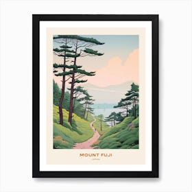 Mount Fuji Japan 2 Hike Poster Art Print