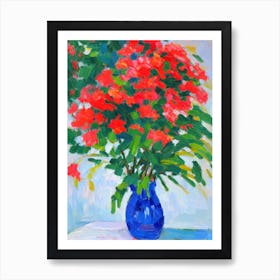 Im Thinking Of You Matisse Inspired Flower Art Print