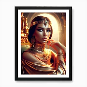 Cleopatra Portrait Artwork 161 Art Print