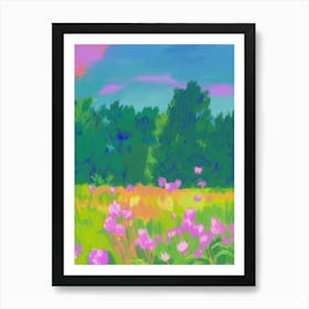 Field Of Flowers Art Print