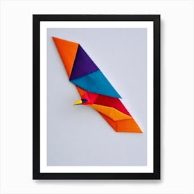 Barn Swallow Origami Bird Art Print