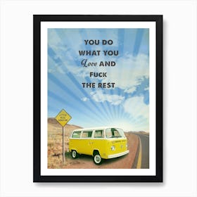 Little Miss Sunshine Movie Art Print