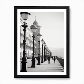 Trieste, Italy,  Black And White Analogue Photography  1 Art Print