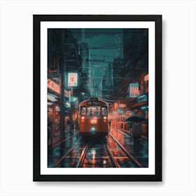 Hong Kong City Art Print