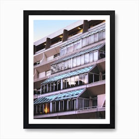 Brunswick Centre Sunset Art Print