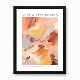 Autumn Exhibition Modern Abstract Poster 35 Art Print