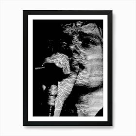 Ian Curtis Joy Division 7 Art Print