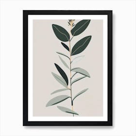 Yerba Santa Wildflower Simplicity Art Print