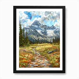 Trail To The Mountains 1 Art Print