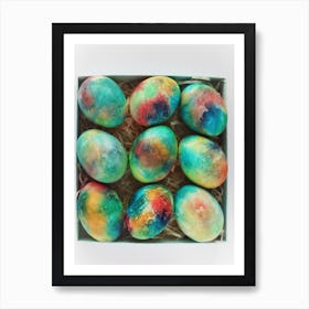 Easter Eggs 438 Art Print